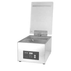 Sous videuse à cloche professionnelle SVC 250: barre de soudure 250 mm - Vue couvercle ouvert