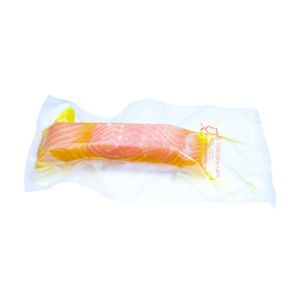 Sac cuisson sous vide -40°C jusqu'à 121°C 200 x 400 avec pavé de saumon